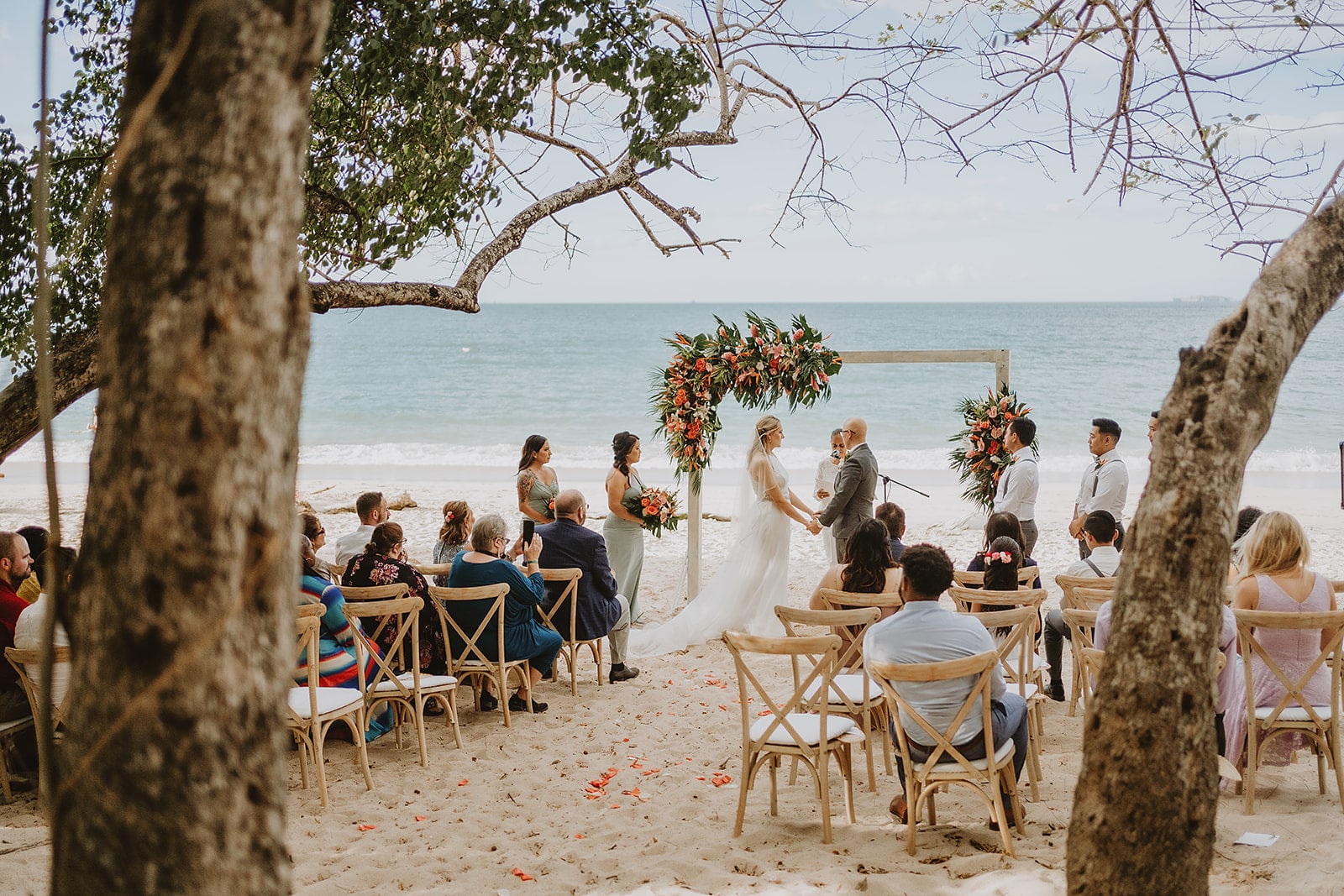 Wedding photographer in conchal westin Costa Rica