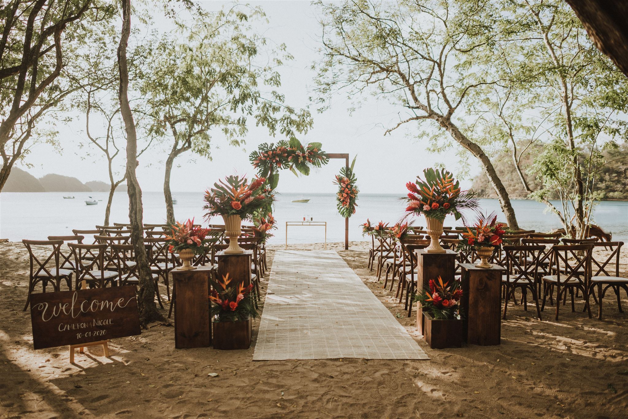 dreams las mareas wedding venues in Costa Rica
